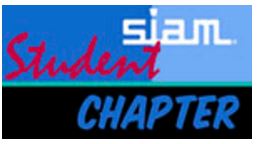 SIAM Welcomes the SIAM Student Chapters Formed in 2013