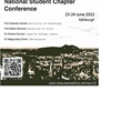 Upcoming SIAM UKIE National Student Chapter Conference in Edinburgh