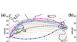 Reducing Carbon Dioxide Emissions for Transatlantic Flights via Optimal Control Theory