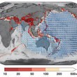 Computational Plate Tectonics and the Geological Record in the Continents